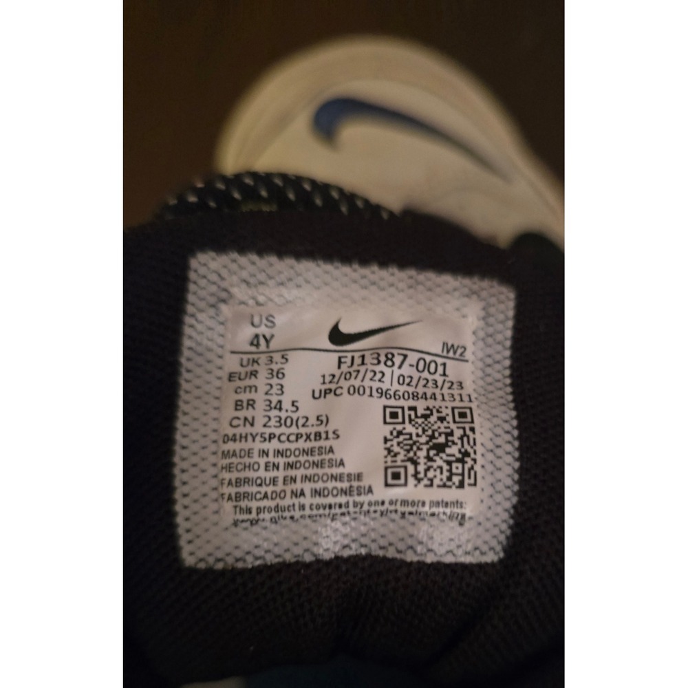 Nike Air More Uptempo Photon Dust University Blue FJ1387-001 Youth Size 4Y - Picture 6 of 6